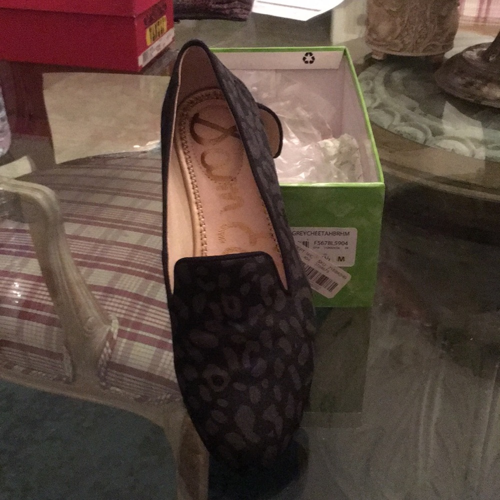 6 1/2 Sam Edelman, Jordy Grey Cheetah